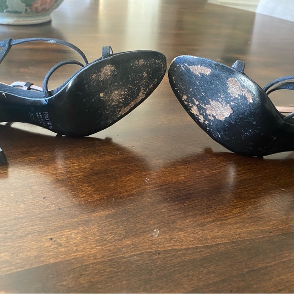 VERA WANG COCKTAIL SHOES BLACK - Picture 8 of 8